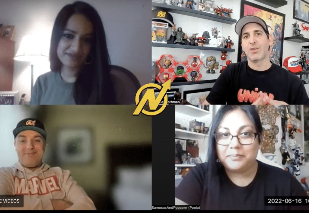 a zoom screenshot of the creators