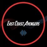 East Coast Avengers text inside a circle
