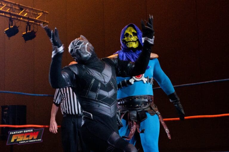 Wrestling at Galaxy Con - Nerd Initiative