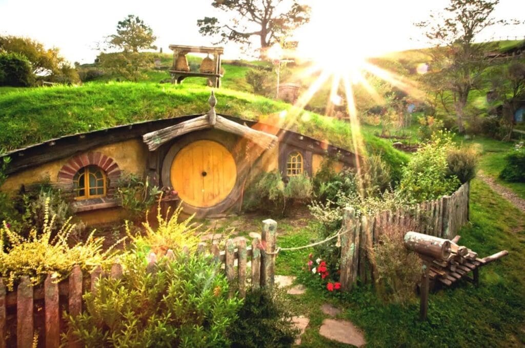 Hobbiton movie set