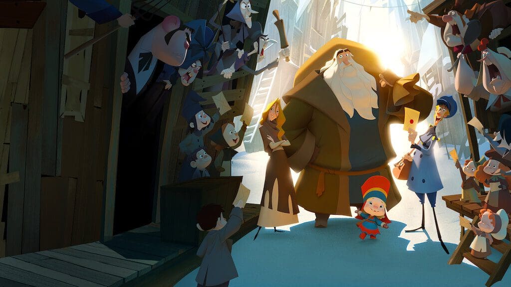 Animated Characters of the Comedy Movie Klaus