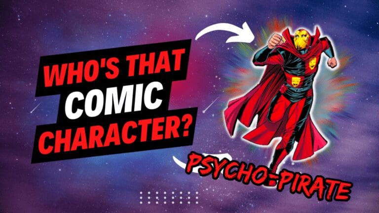 Who’s That Comic Character? – The Reveal!