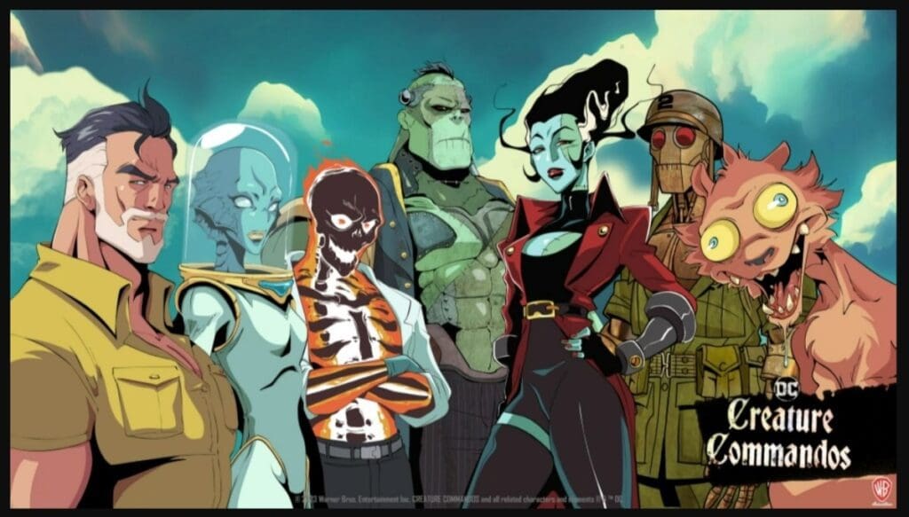 Creature Commandos Characters in Color Poster