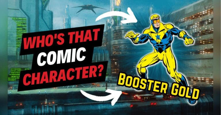 Who’s That Comic Character?-Booster Gold!