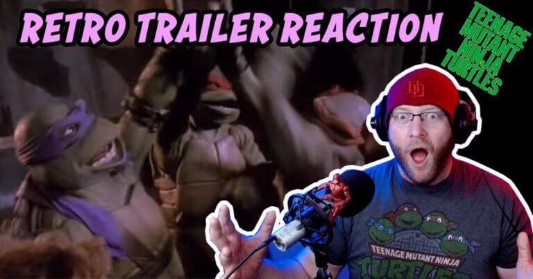RETRO TRAILER REACTION: Teenage Mutant Ninja Turtles