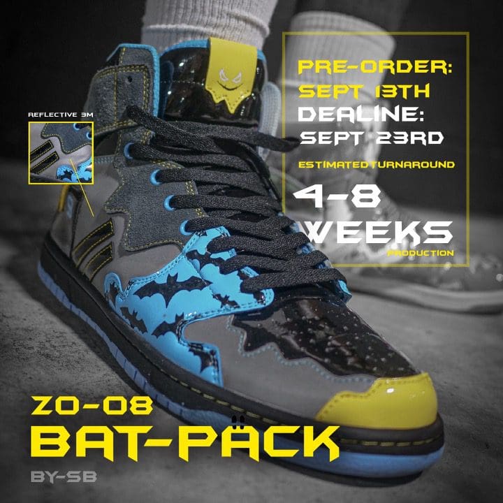 Batman x Joker Custom Sneakers - INITIATIVE Shoebaker NERD Atl Initiative from Nerd 
