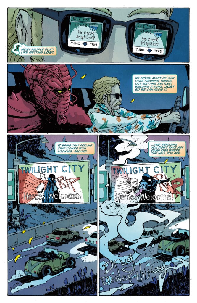 Page 1 of The Alternates Issue 3. 