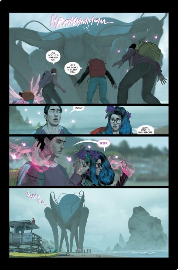 Page 2 of The Cull Issue 4 by Image Comics.