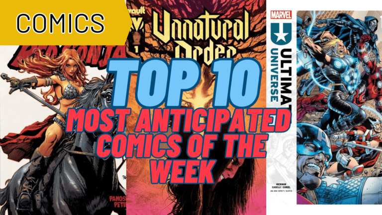 Top 10 Most Anticipated Comics for 11/1/2023