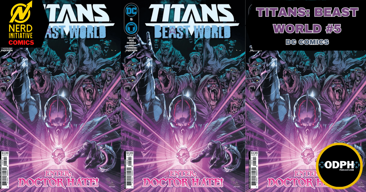The Starro Spores Continue to Wreak Havoc Titans: Beast World #5