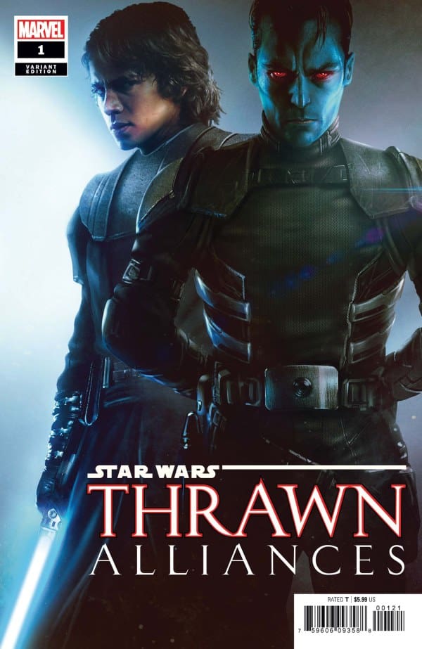 Variant Cover of Star Wars: Thrawn Alliances #1 - All images from Marvel.