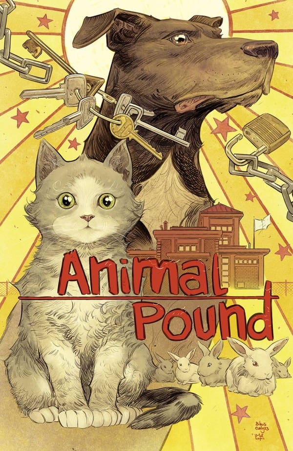 Variant Cover of Animal Pound Issue #2. All images by Boom! Studios.