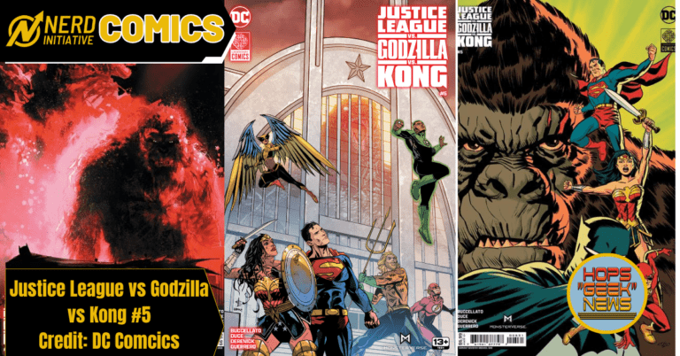 JUSTICE LEAGUE VS GODZILLA VS KONG #5: AN HOUR OF DESPERATION