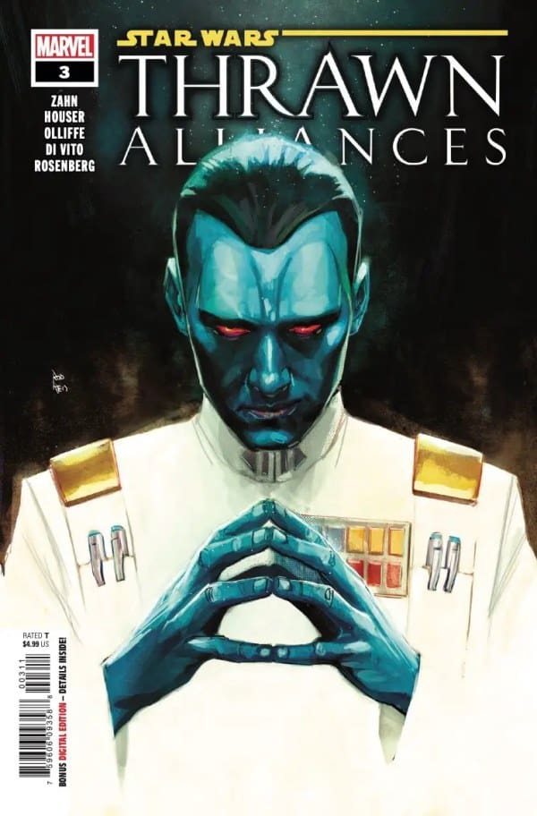 Thrawn Alliances #3 from Marvel Comics. All images by Marvel Comics. 
