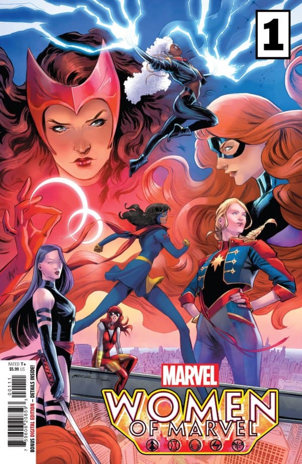 Women of Marvel #1. All images by Marvel Comics.
