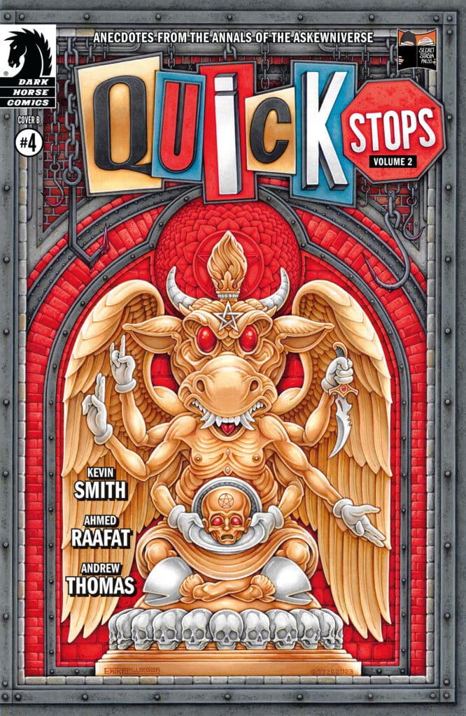 Quick Stops Volume 2 #4 Variant Cover. All images by Dark Horse Comics.