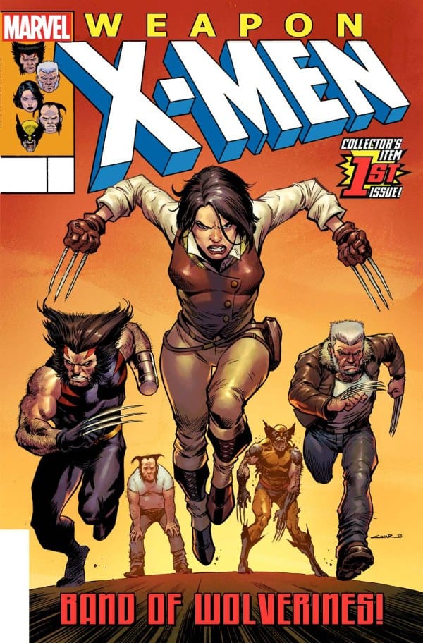 Weapon X-Men #3 Variant Cover. By Marvel Comics.