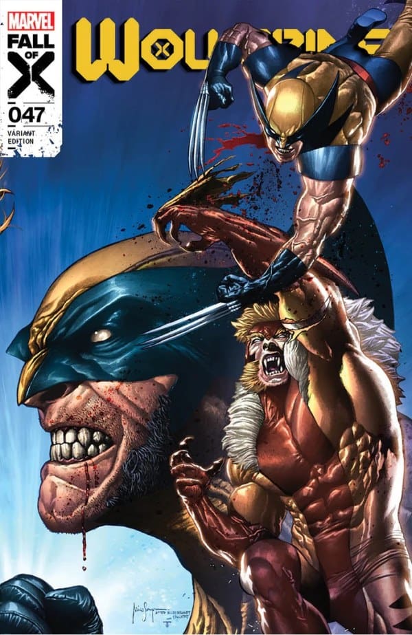 Wolverine #47, Variant Cover. All images by Marvel Comics.