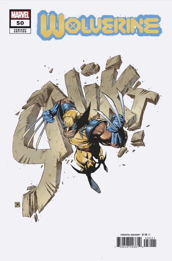 Wolverine #50, Variant Cover. All images by Marvel Comics.