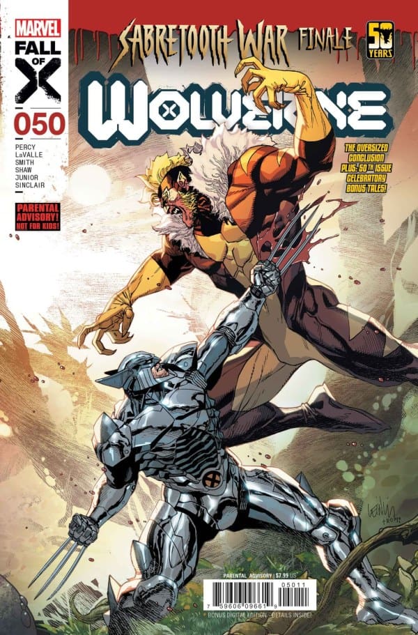 Wolverine #50. All images by Marvel Comics.