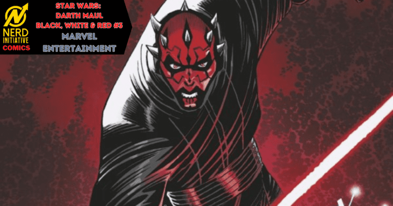 Darth Maul: Black, White & Red #3 – A Lesson in Patience