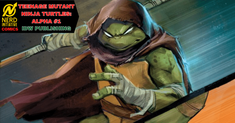 TMNT: ALPHA #1 review – A NEW DAY HAS ARRIVED