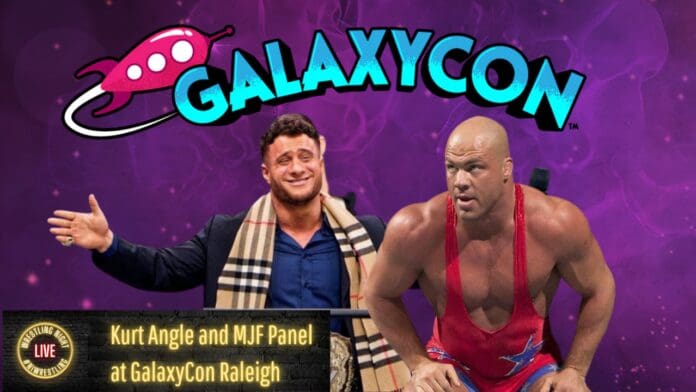 A GalaxyCon Raleigh Panel With MJF and Kurt Angle