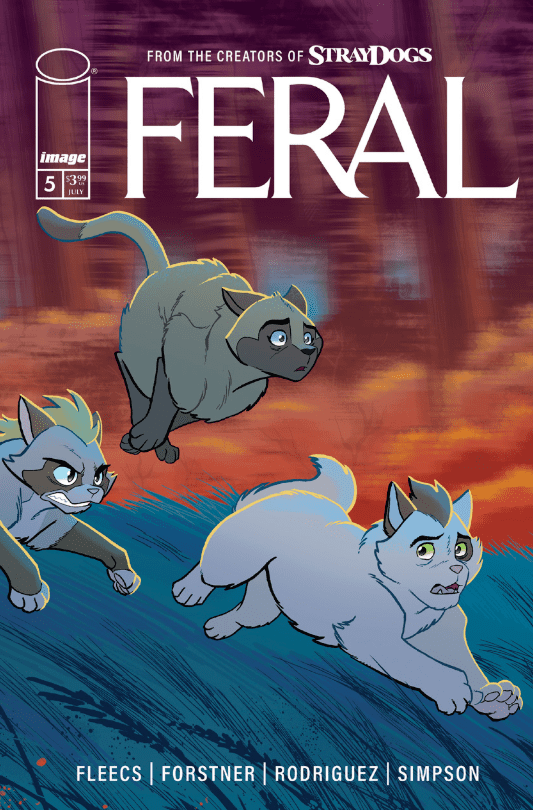 FERAL #5  WRAPAROUND COVER