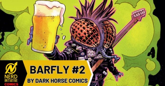 Cover of Barfly by Dark Horse Comics.