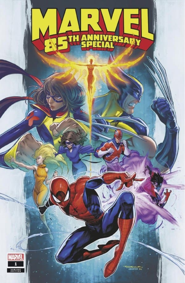 Marvel 85th Anniversary Special, Variant Cover. All images by Marvel Comics.