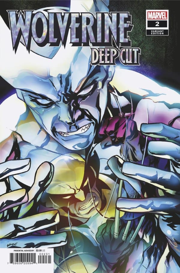 Variant Cover of WOLVERINE Deep Cut #2. All images by Marvel Comics.