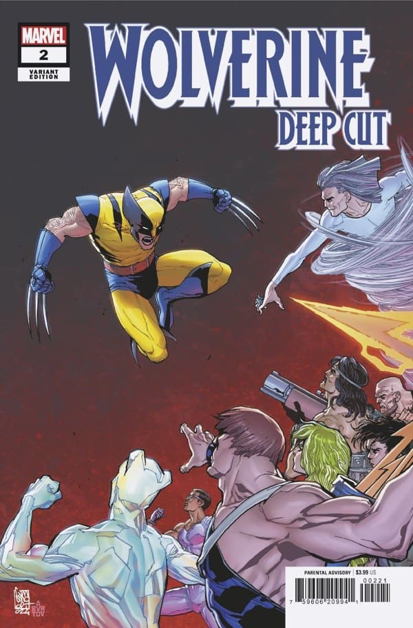 Variant Cover of WOLVERINE Deep Cut #2. All images by Marvel Comics.