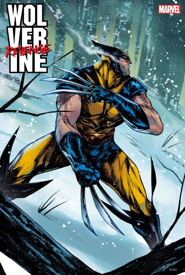 WOLVERINE REVENGE Variant Cover. All images by Marvel Comics.