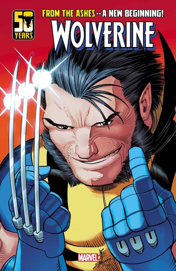 Wolverine, From the Ashes Variant Cover. All images by Marvel Comics.