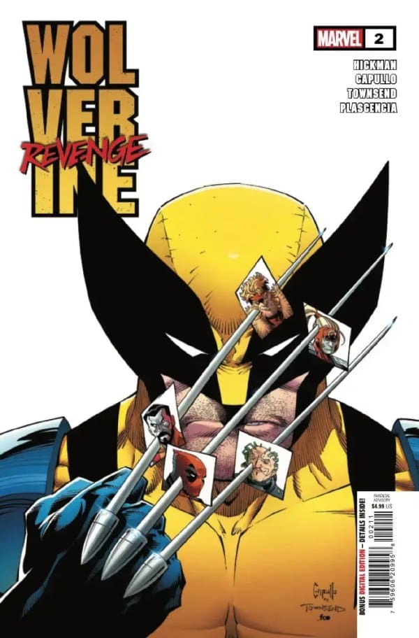 WOLVERINE REVENGE #2 - All images by Marvel Comics.