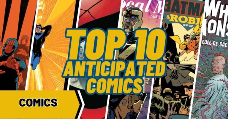 Top 10 Most Anticpated Comics for the Week of 10/16/2024