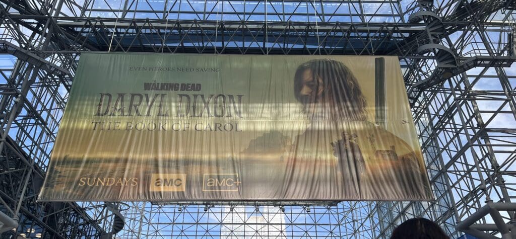 Daryl Dixon The Book of Carol sign at New York Comic Con.