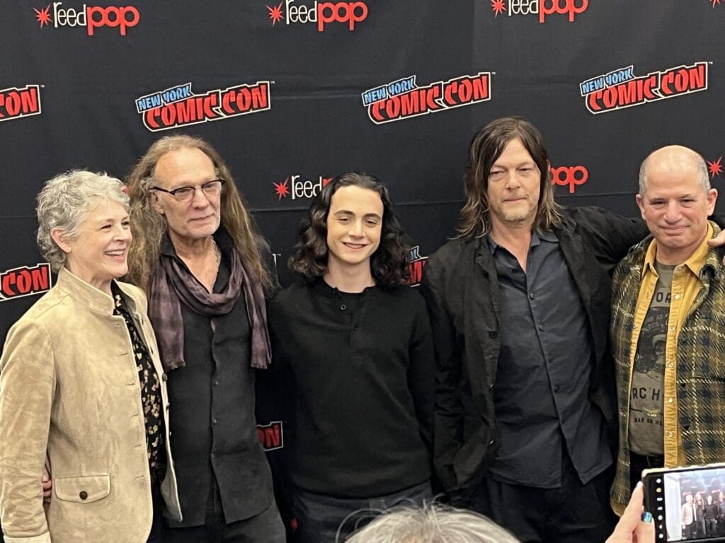 Press panel for Daryl Dixon - The Book of Carol at NYCC.