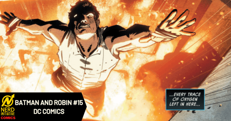 Batman and Robin #15: Trapped in Flames