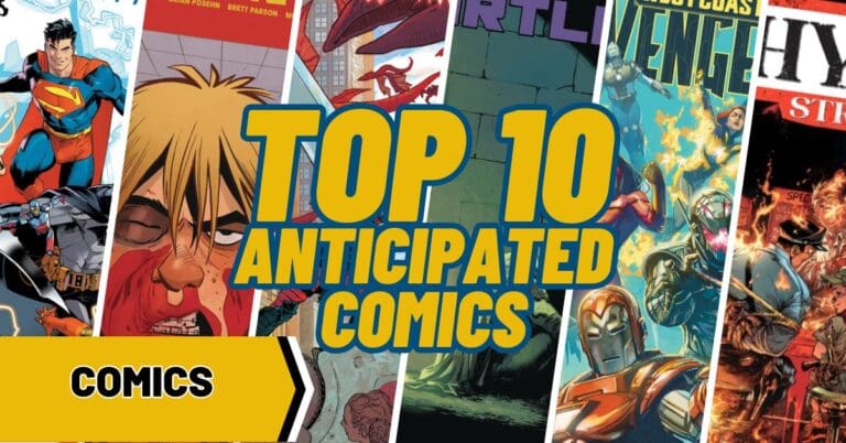 Top 10 Most Anticpated Comics for the Week of 11/27/2024