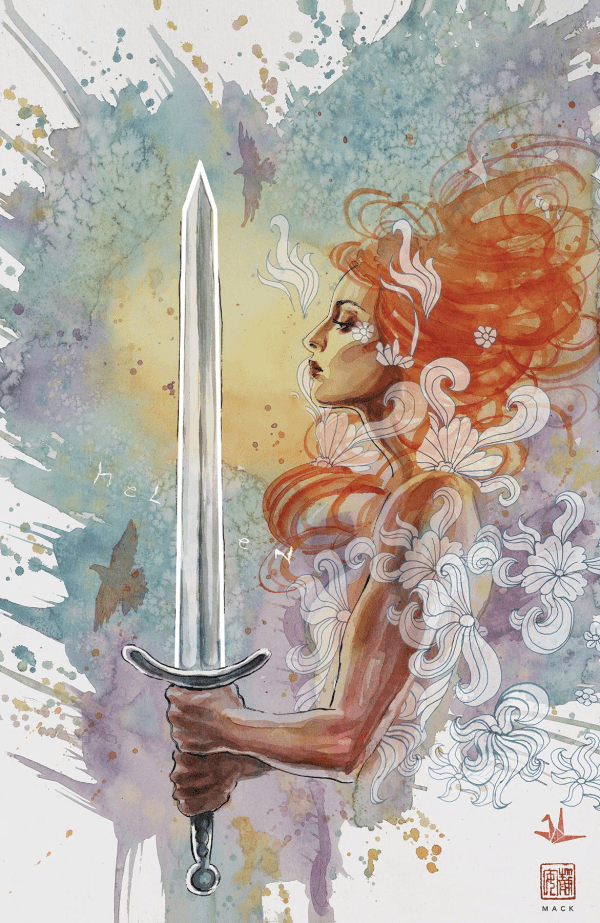 Helen of Wyndhorn #6 Variant Cover. All images by Dark Horse Comics.