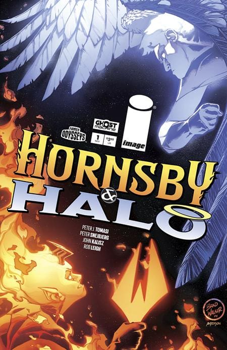 Hornsby & Halo #1 Variant Cover. Image from Ghost Machine at Image Comics.