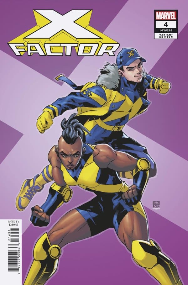 X-Factor #4 Variant Cover. All images by Marvel Comics.