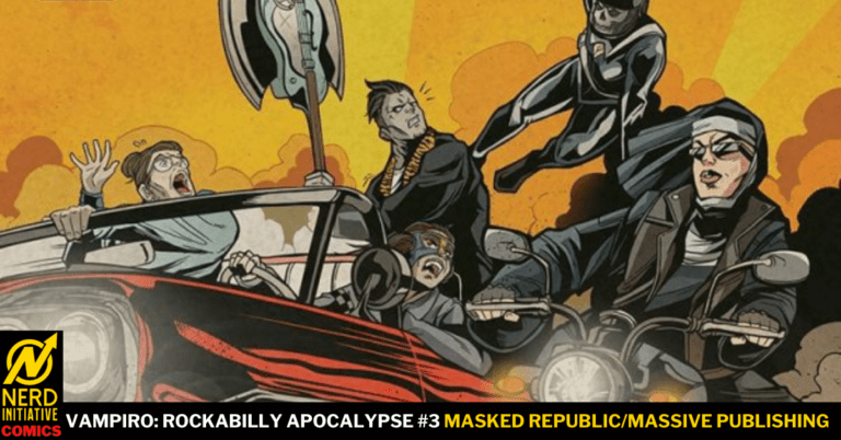 Vampiro: Rockabilly Apocalypse #3 – Shredding in the Desert