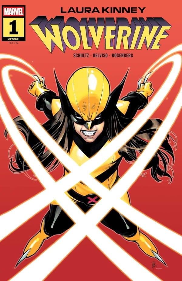 Laura Kinney WOLVERINE #1 Cover. all images by Marvel Comics.