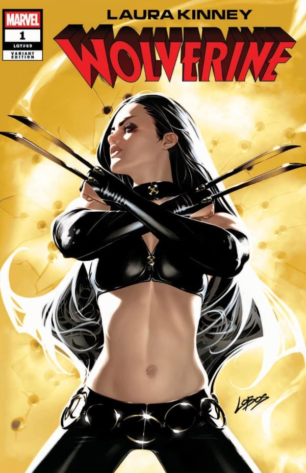 Laura Kinney WOLVERINE #1 Variant Cover. All images by Marvel Comics.