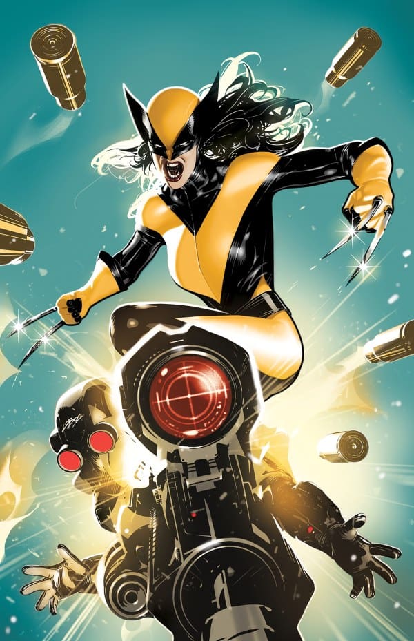 Laura Kinney WOLVERINE #2 Variant Cover. All images by Marvel Comics.