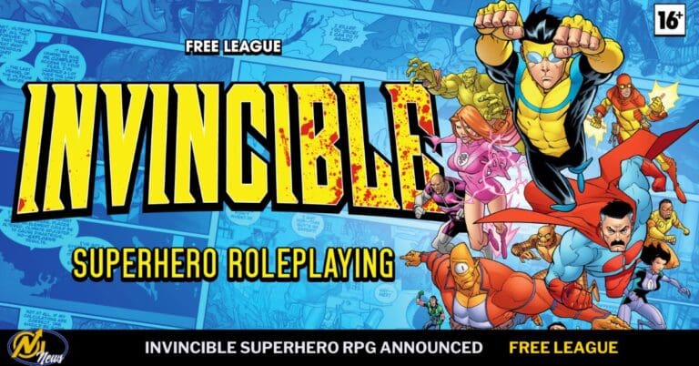 Free League Publishing Announces Invincible RPG
