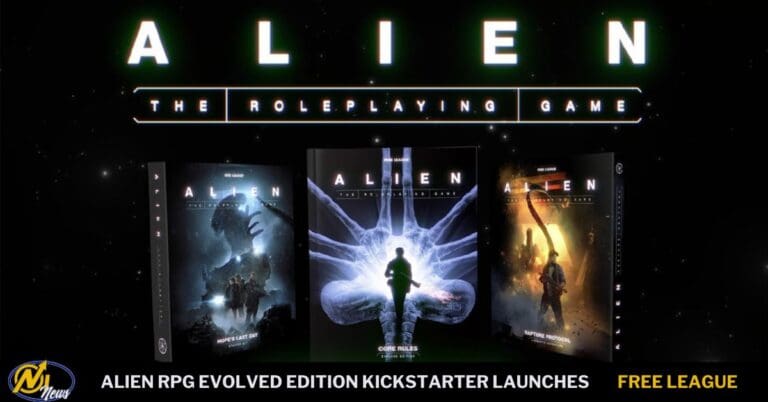 Free League Publishing Launches ALIEN RPG Evolved Edition On Kickstarter