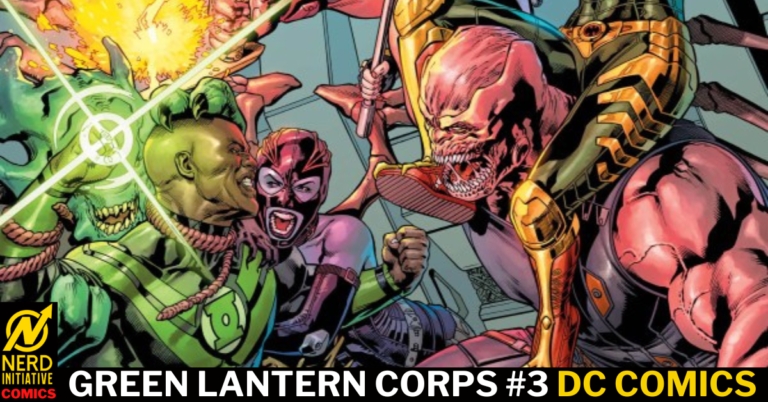 GREEN LANTERN CORPS #3 – HOPE NEVER  BACKS DOWN